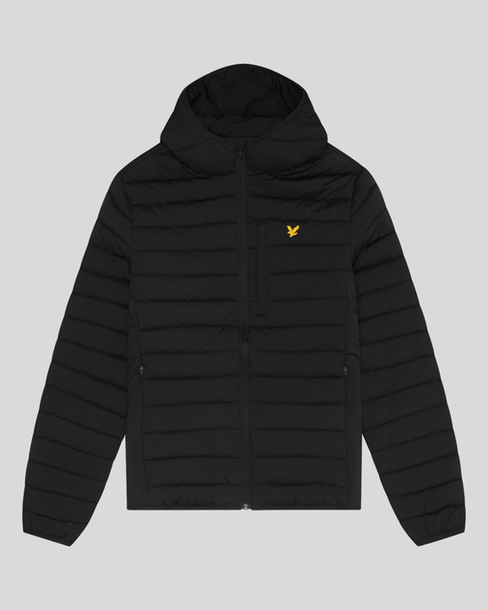 Lyle & Scott Sports Leichte Pufferjacke – Schwarz - Image 5