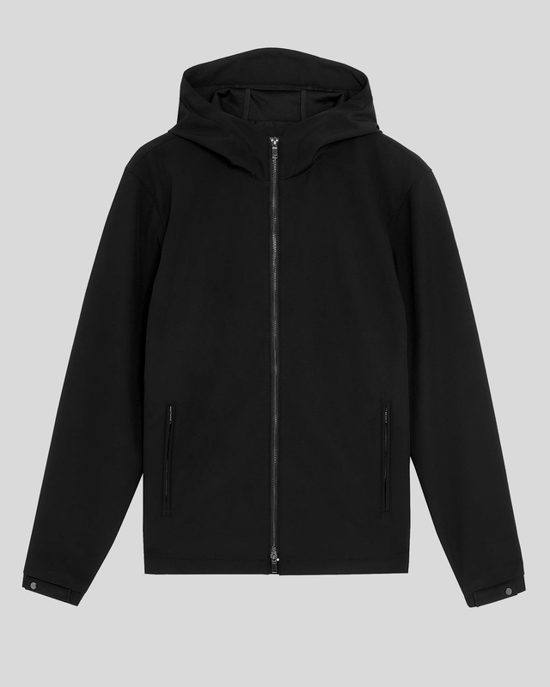 Lyle & Scott Technische Stretch-Softshelljacke – Schwarz - Image 5