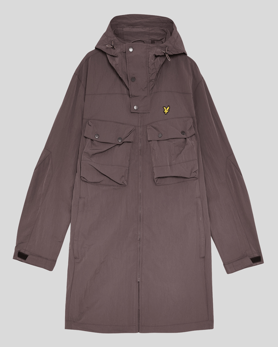 Lyle & Scott Wasserabweisender Guard Parka - Braun - Image 5