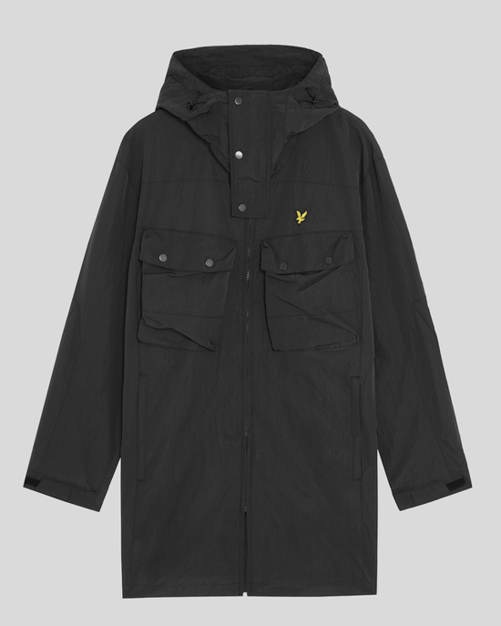 Lyle & Scott Wasserabweisender Guard Parka - Schwarz - Image 5
