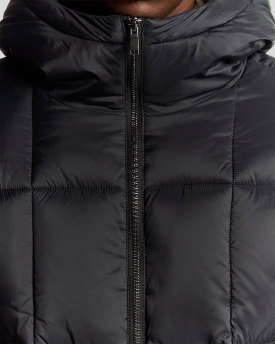 Lyle & Scott Square Cocoon Pufferjacke - Schwarz - Image 3