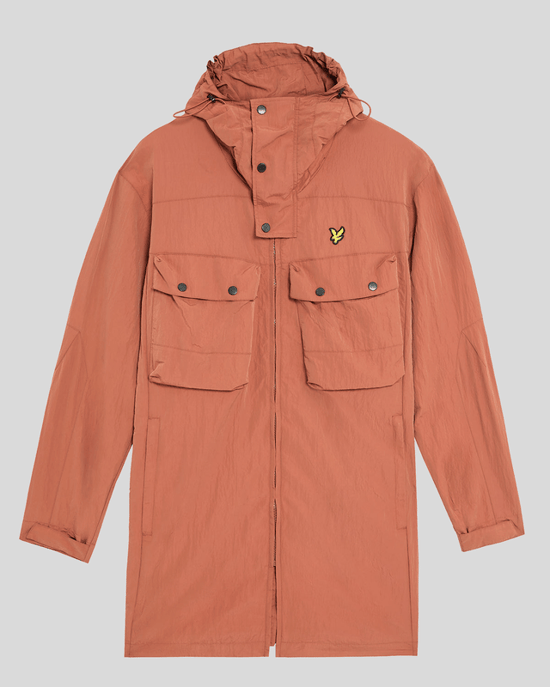 Lyle & Scott Wasserabweisender Guard Parka - Rot - Image 5