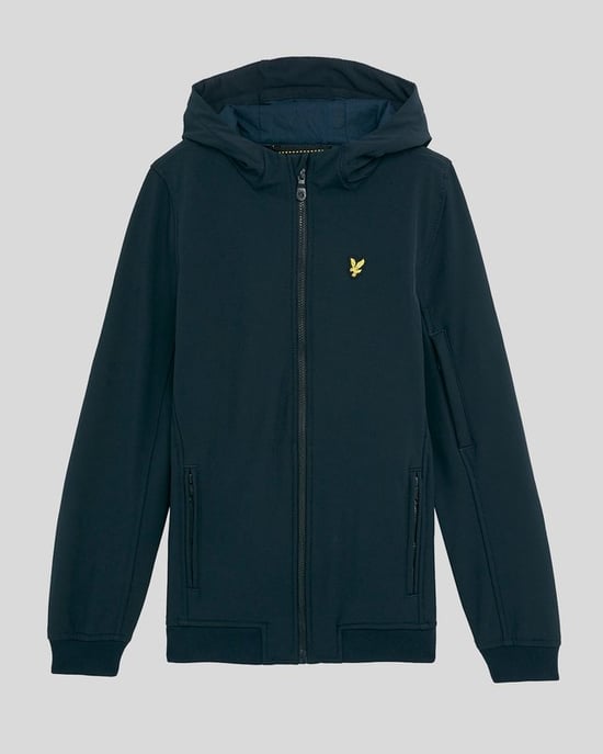 Lyle & Scott Softshell-Kapuzenjacke für Jungen – Marineblau - Image 5