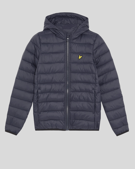 Lyle & Scott Leichte, wattierte Jacke für Jungen – Marineblau - Image 5