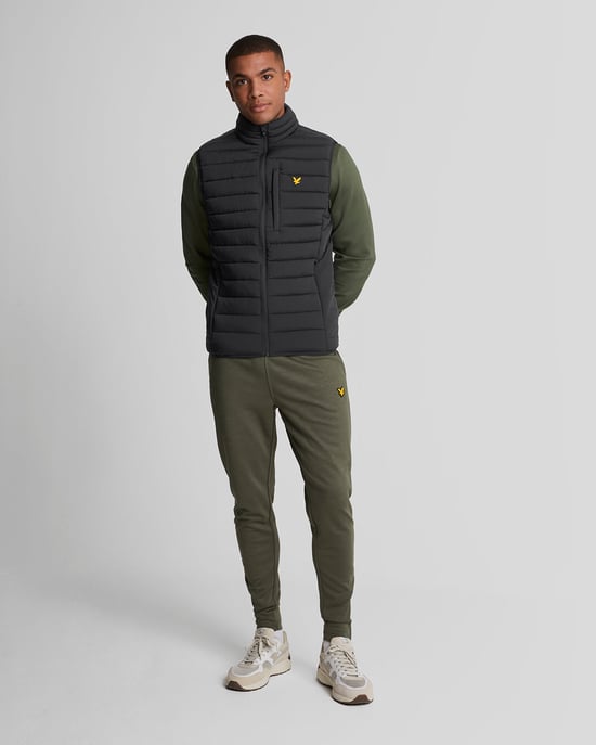 Lyle & Scott Sports Leichte Pufferjacke – Schwarz - Image 2