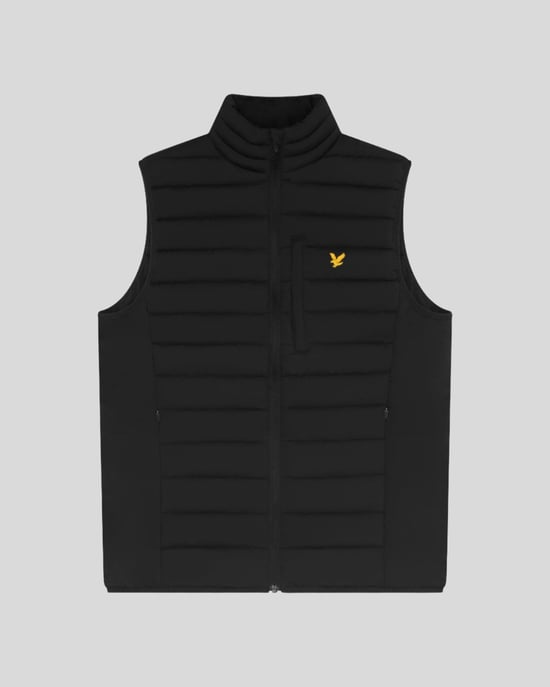 Lyle & Scott Sports Leichte Pufferjacke – Schwarz - Image 5