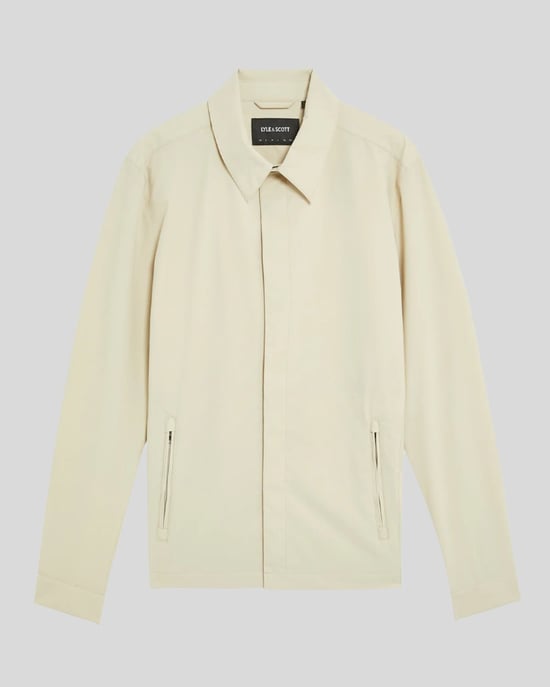 Lyle & Scott Wasserabweisendes Nylon-Overshirt - Grau - Image 5