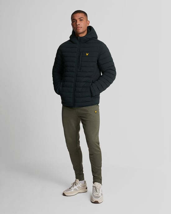 Lyle & Scott Sports Leichte Pufferjacke – Marineblau - Image 2