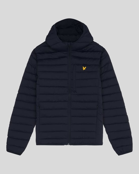 Lyle & Scott Sports Leichte Pufferjacke – Marineblau - Image 5