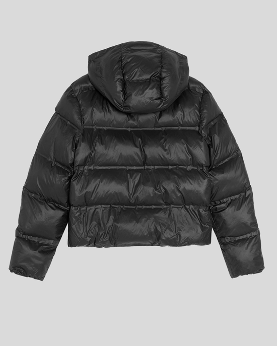 Lyle & Scott Kurzer Puffermantel für Jungen - Schwarz - Image 2