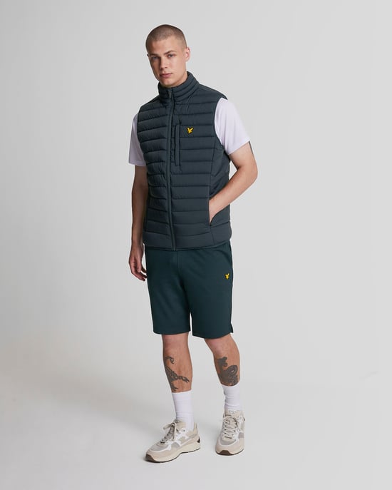 Lyle & Scott Sports Leichte Pufferjacke – Marineblau - Image 2