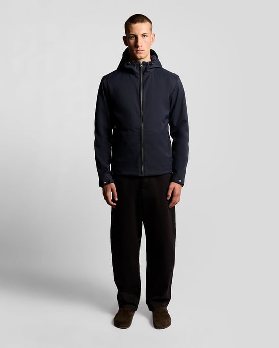 Lyle & Scott – Wasserabweisende, isolierte Jacke – Marineblau - Image 2