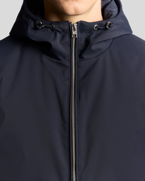 Lyle & Scott – Wasserabweisende, isolierte Jacke – Marineblau - Image 3