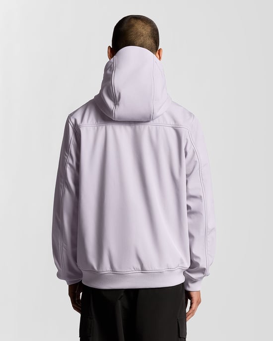 Lyle & Scott Softshelljacke mit Fleecefutter – Rosa - Image 4