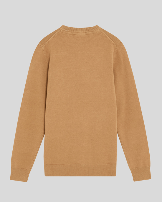 Lyle & Scott Jungen L&S Monogram Rundhalspullover - Braun - Image 2