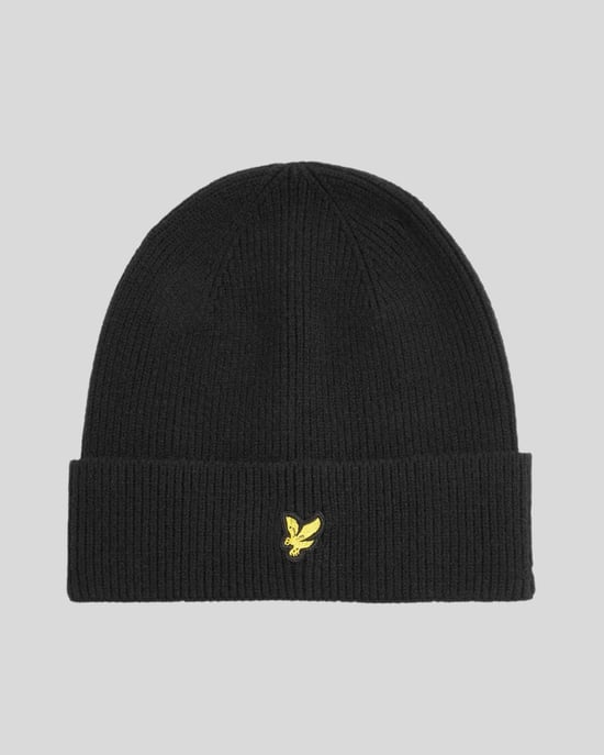 Lyle & Scott Strickmütze für Jungen - Schwarz - Image 1
