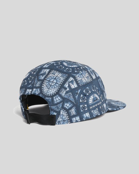 Lyle & Scott Baseballkappe mit Buntglas-Print – Marineblau - Image 2