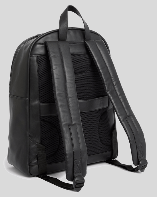 Lyle & Scott Lederrucksack - Schwarz - Image 2
