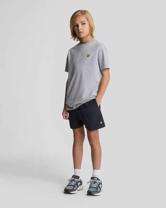 Lyle & Scott Jungen Badeshorts, einfarbig, Marineblau - Image 1