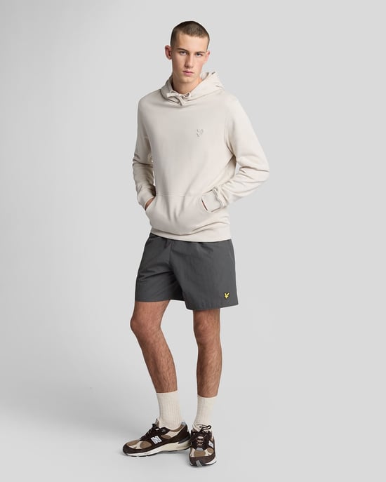 Lyle & Scott Plain Badeshorts - Grau - Image 1
