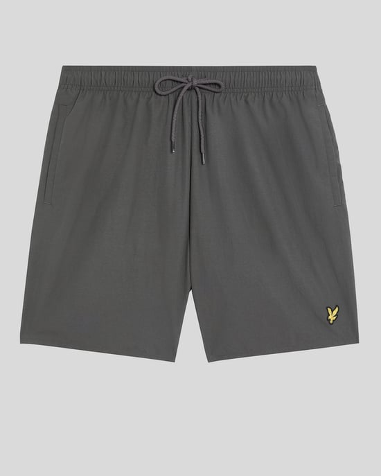 Lyle & Scott Plain Badeshorts - Grau - Image 5