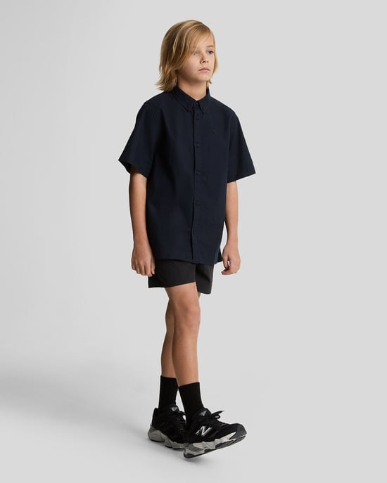 Lyle & Scott Jungen Badeshorts, einfarbig, Schwarz - Image 2