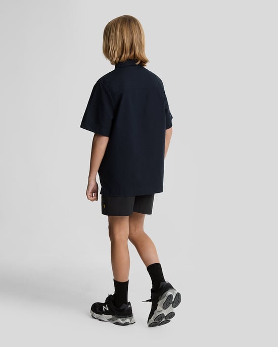 Lyle & Scott Jungen Badeshorts, einfarbig, Schwarz - Image 3