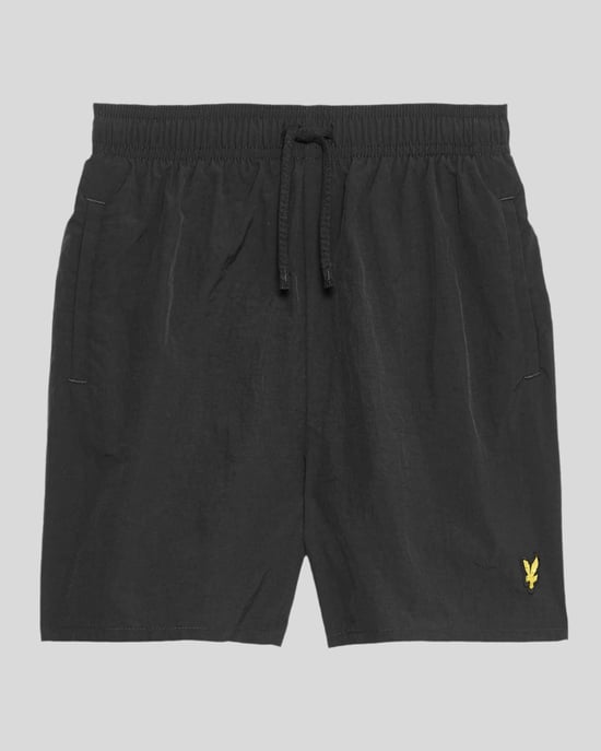 Lyle & Scott Jungen Badeshorts, einfarbig, Schwarz - Image 5