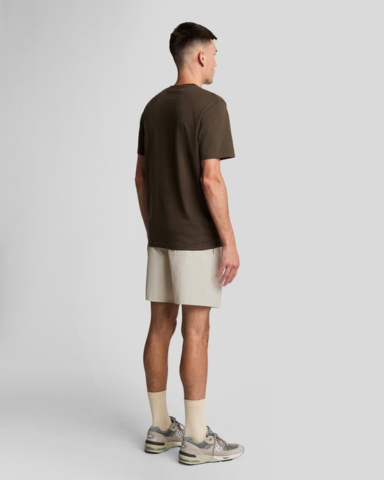 Lyle & Scott Plain Badeshorts - Sand - Image 3