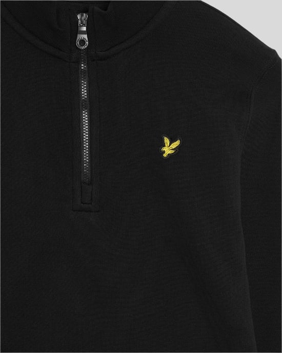 Lyle & Scott Jungen-Pullover mit 1/4-Reißverschluss, Schwarz - Image 3