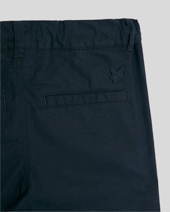 Lyle & Scott Leinenhose für Jungen – Marineblau - Image 3