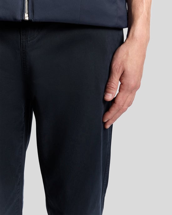 Lyle & Scott Chinohose mit geradem Bein – Marineblau - Image 3