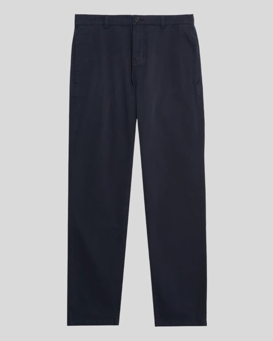 Lyle & Scott Chinohose mit geradem Bein – Marineblau - Image 5