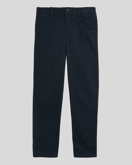 Lyle & Scott Jungen Gerade geschnittene Chino - Marineblau - Image 3