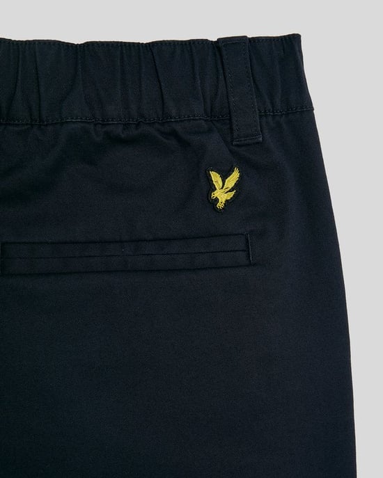 Lyle & Scott Jungen Gerade geschnittene Chino - Marineblau - Image 5