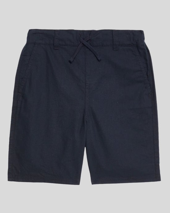 Lyle & Scott Leinenshorts für Jungen - Marineblau - Image 5