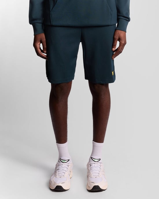 Lyle & Scott Sports Leichte Sweatshorts – Marineblau - Image 2