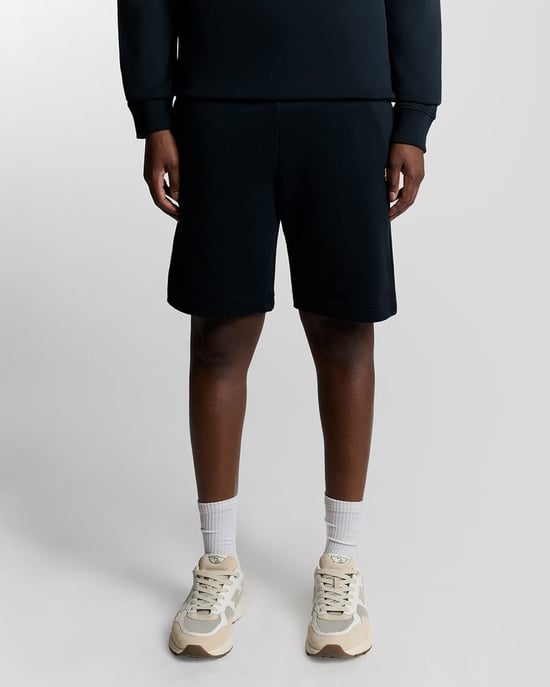 Lyle & Scott Baumwoll-Sweatshorts – Marineblau - Image 2