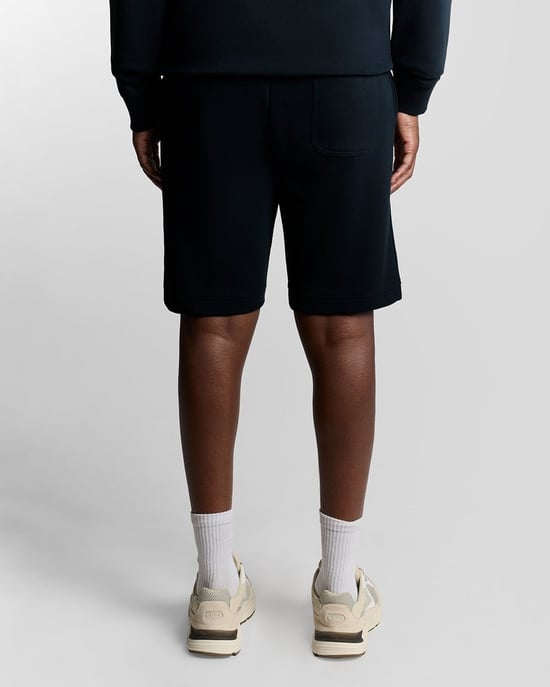 Lyle & Scott Baumwoll-Sweatshorts – Marineblau - Image 4