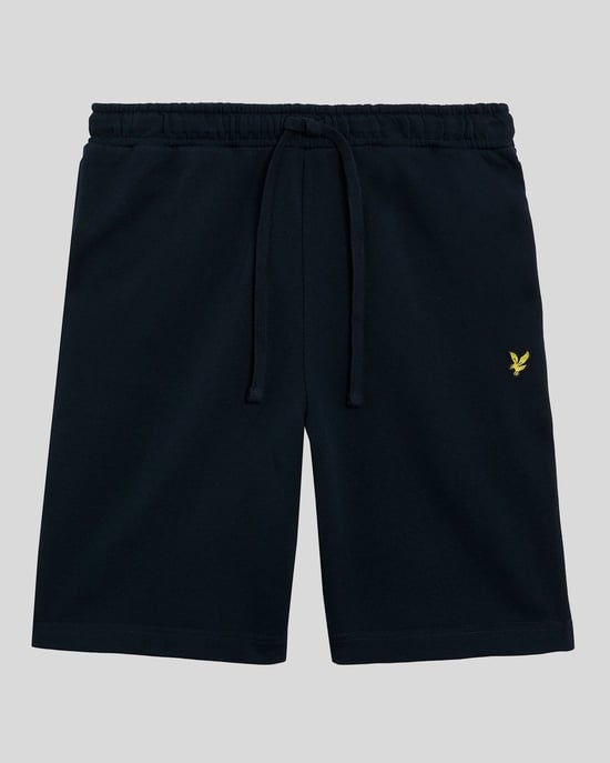 Lyle & Scott Baumwoll-Sweatshorts – Marineblau - Image 5