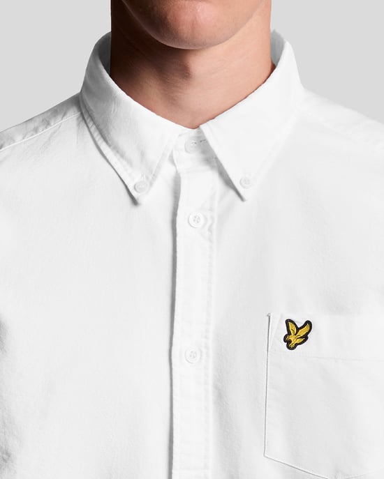 Lyle & Scott Weißes Langarmhemd - Image 3