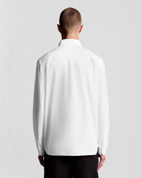 Lyle & Scott Weißes Langarmhemd - Image 4