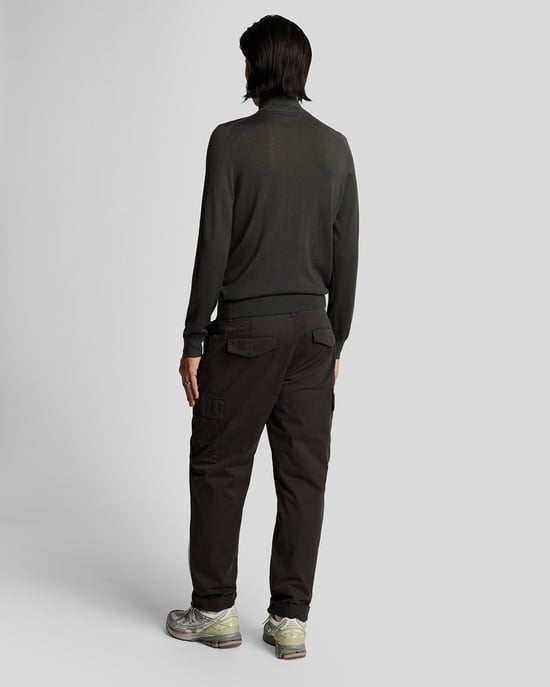 Lyle & Scott Cargohose mit Taschen – Grau - Image 3