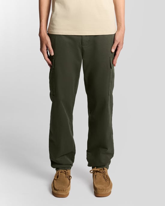 Lyle & Scott Cargohose mit Taschen - Grün - Image 2