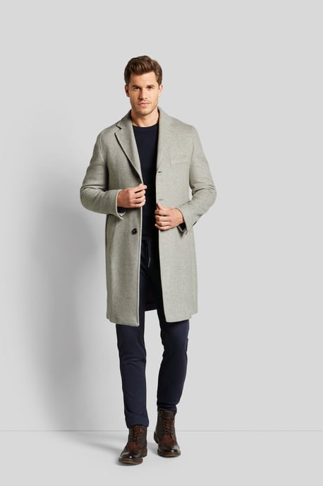 Bugatti Herren Mantel mit Reverskragen - Image 4