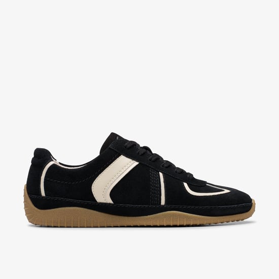 Meridor Lo Black Kombination Wildlederschuhe - Image 1