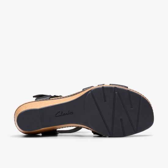 Seannah Madi schwarze Leder-Sandalen - Image 3