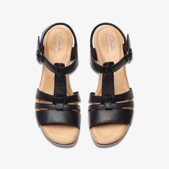 Seannah Madi schwarze Leder-Sandalen - Image 6