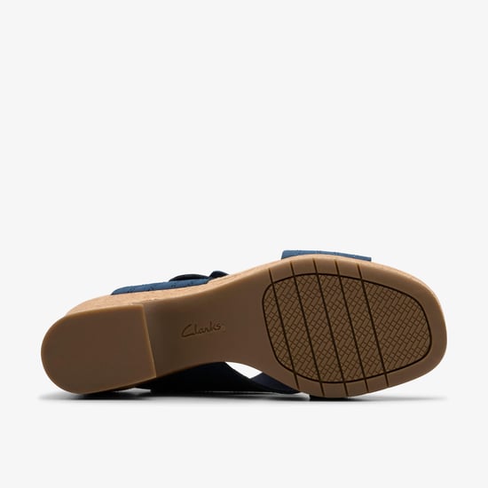 Nerisa West Navy Nubuck Sandalen - Image 3