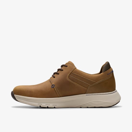 Motion Trek PT Dunkelbraune Lea Trainer - Image 3